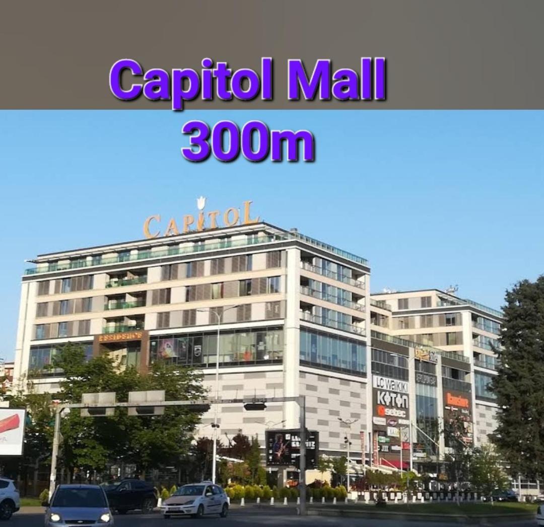New Apartment 8, Self Check-In, Free Parking Skopje Luaran gambar